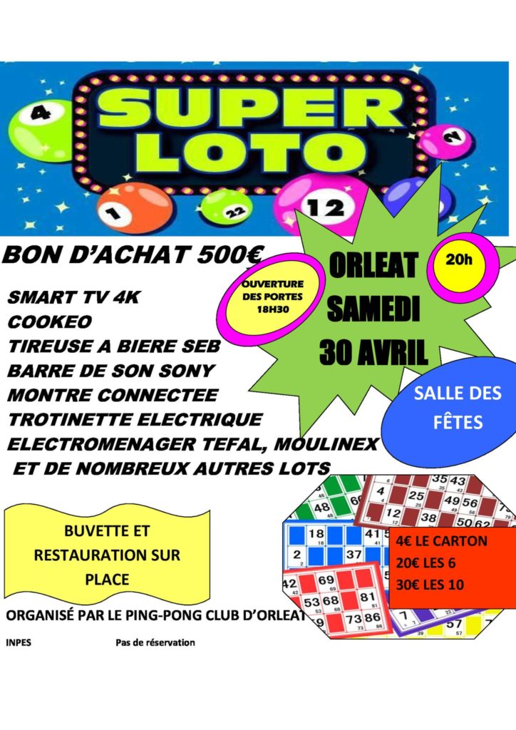 Affiche Loto PPCO | CD63TT.com